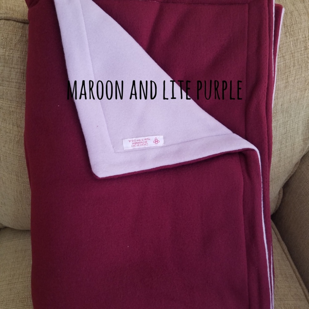 Twin fleece blanket
